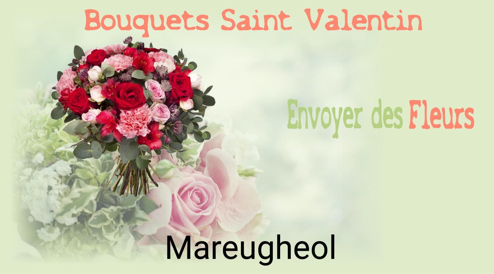 Roses de Saint-Valentin livrées à Mareugheol